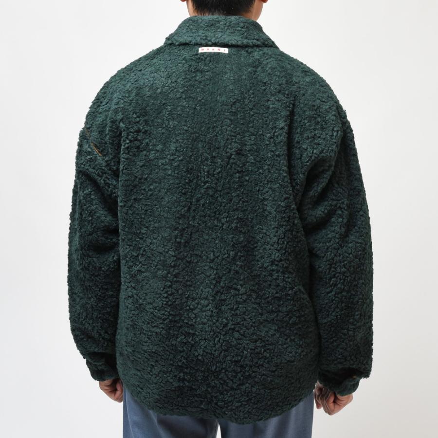 【SALE40％】MARNI（マルニ）アクリルポリエステルボアジップアップブルゾン JUMU0147U0 UTA117 14032400138の画像