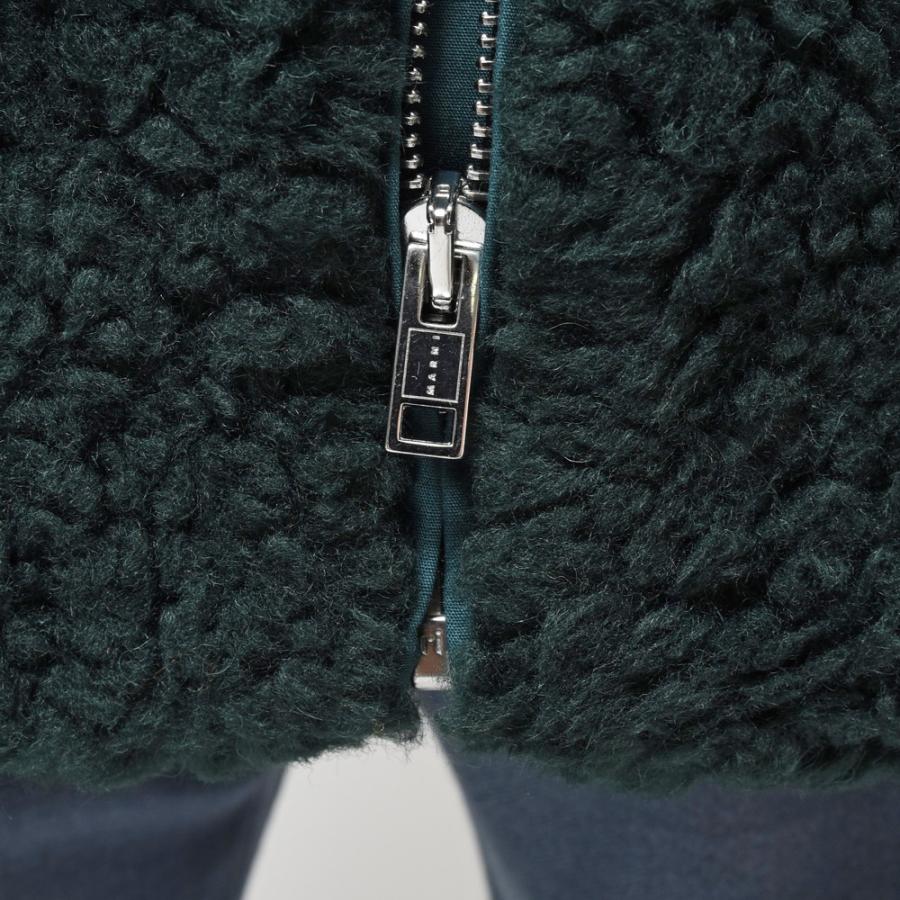 【SALE40％】MARNI（マルニ）アクリルポリエステルボアジップアップブルゾン JUMU0147U0 UTA117 14032400138の画像