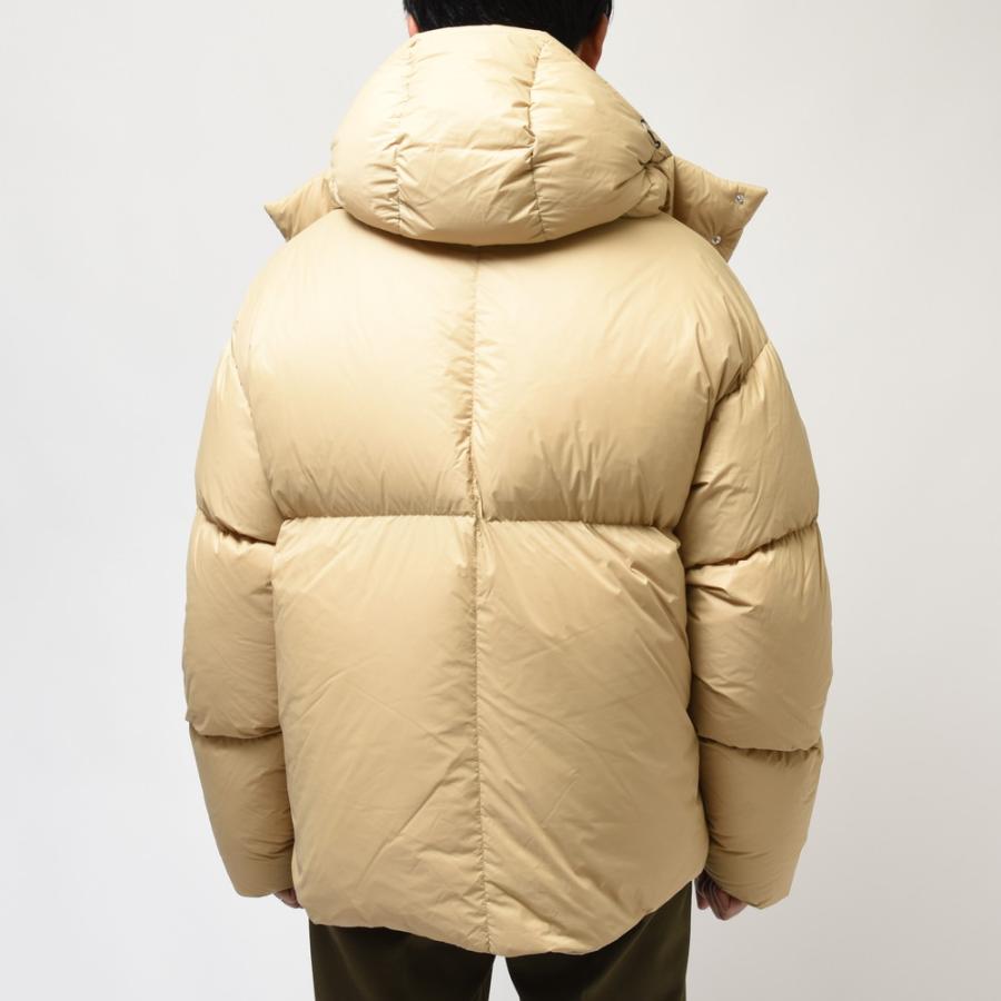 Bacon（ベーコン）ANDREW WLT ナイロンフーデッドダウンジャケット  