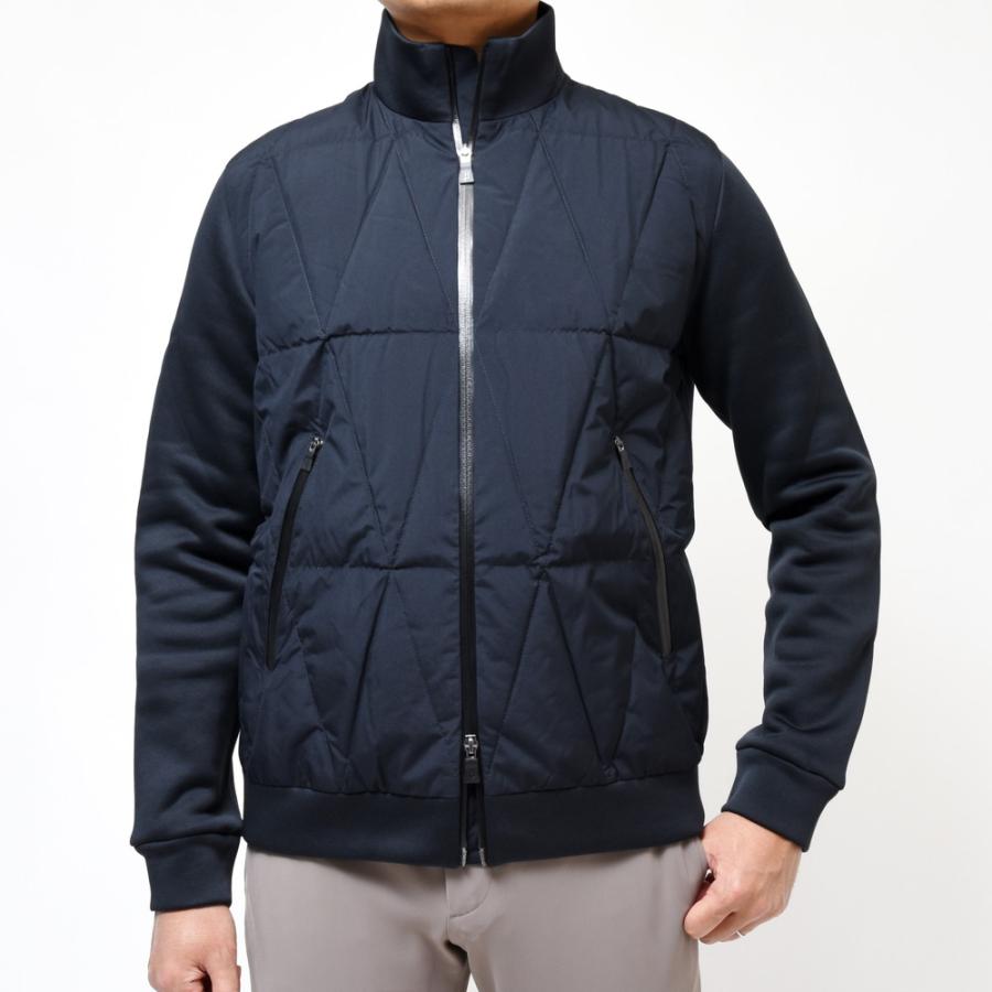 HERNO（ヘルノ）Laminarラミナー 2レイヤーゴアテックス×テクノスウェットスタンドカラーダウンブルゾン JP00004UL ...