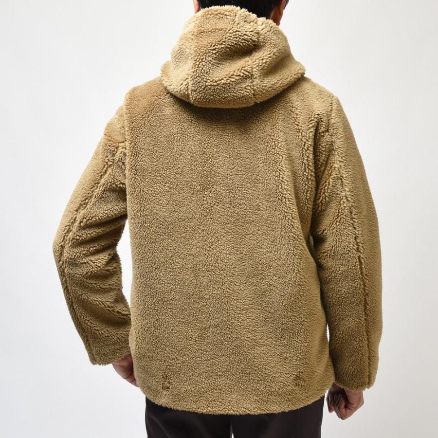 HERNO（ヘルノ）ポリエステルボアダブルジップフーディーブルゾン