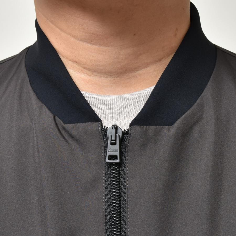 HERNO（ヘルノ）Laminarラミナー 2レイヤーゴアテックスボマーブルゾン GI00091UL-11106 14041001132 : ...