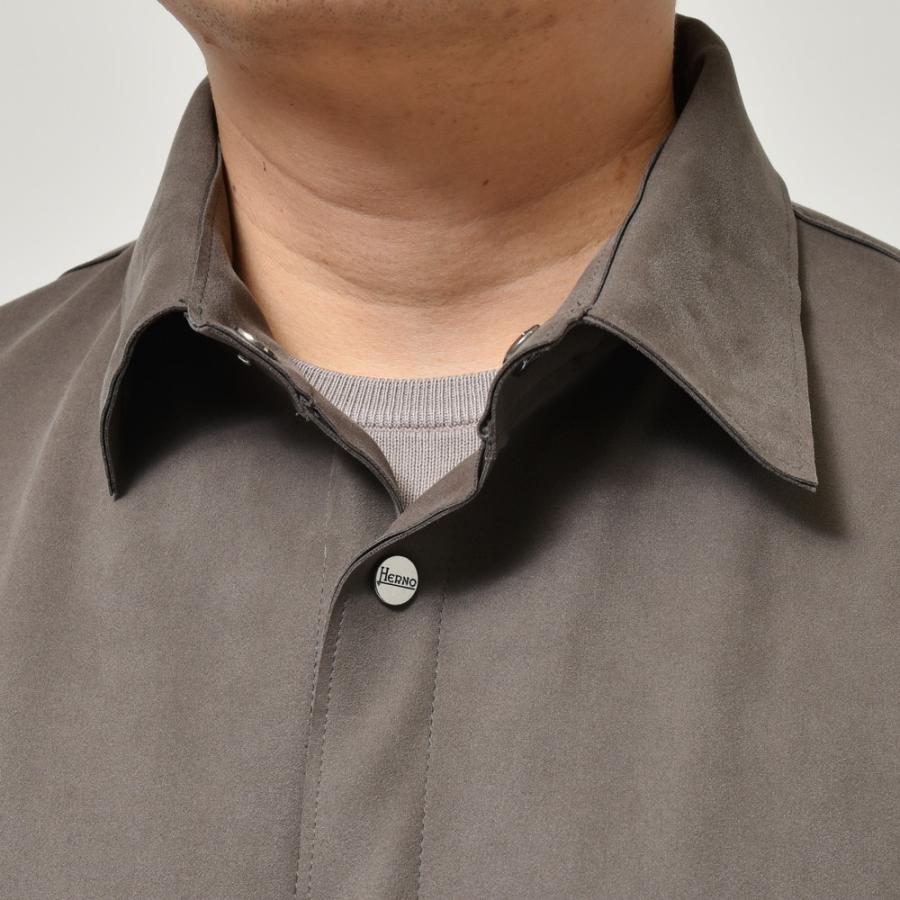HERNO（ヘルノ）エコスエードシャツブルゾン GI00039U-19108 