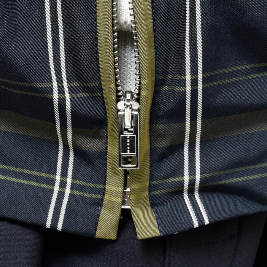 【SALE40％】MARNI（マルニ）ポリエステルチェックスウィングトップブルゾン JUMU0155SU UTP746 14041400138の画像