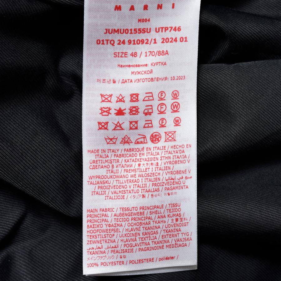 【SALE40％】MARNI（マルニ）ポリエステルチェックスウィングトップブルゾン JUMU0155SU UTP746 14041400138の画像