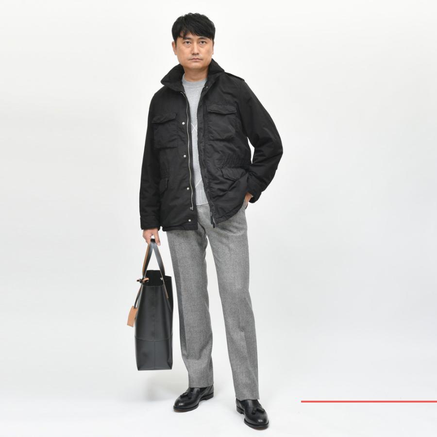 ASPESI アスペジ ガーメントダイ ミリタリージャケット M ネイビーグレー ASPESI アスペジ ガーメントダイ ミリタリージャケット M ネイビーグレー