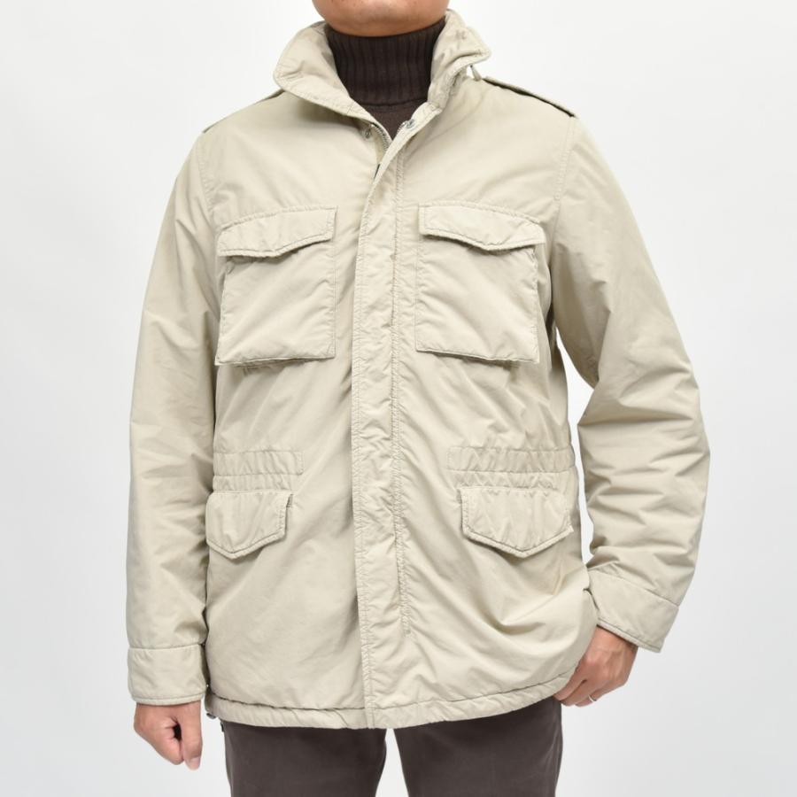ASPESI ガーメントダイポリナイロンM-65 NEWCAMP JACKET ASPESI（アスペジ）ガーメントダイポリナイロンM-65フィールド