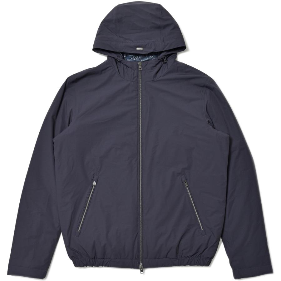 HERNO（ヘルノ）RESORTリゾート ウォーターレペレントナイロンフーディーブルゾン(パッカブル) GI00042UR-12387S ...