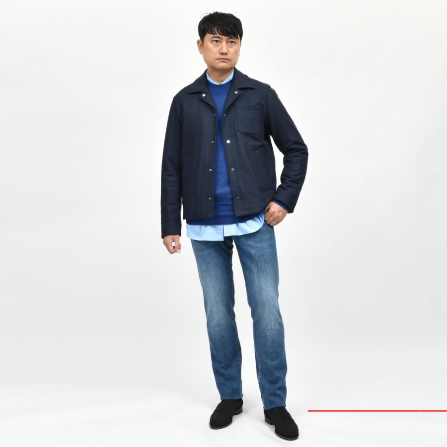 HERNO（ヘルノ）ウールリヨセルライトフランネルパデッドジャケット GI000445U-33429R 14042005132の画像