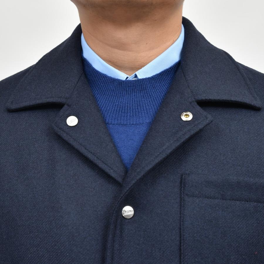 HERNO（ヘルノ）ウールリヨセルライトフランネルパデッドジャケット GI000445U-33429R 14042005132の画像