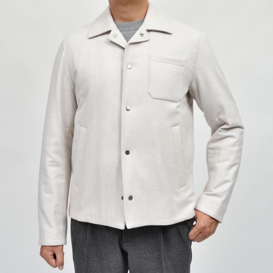 HERNO（ヘルノ）ウールリヨセルライトフランネルパデッドジャケット GI000445U-33429R 14042005132の画像