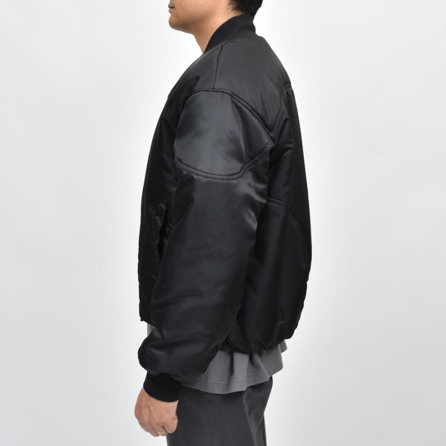 Bacon（ベーコン）W BOMBER TWILL ナイロンツイルパデットボマーブルゾン BACNUGIU480 14042401182の画像