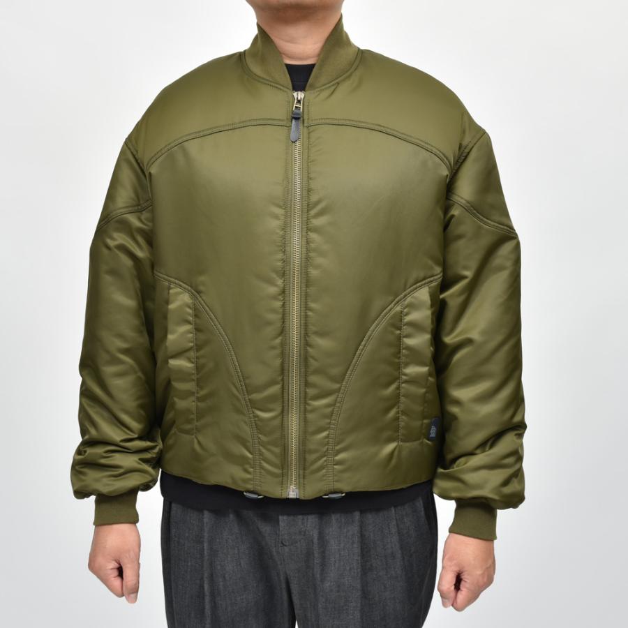 Bacon（ベーコン）W BOMBER TWILL ナイロンツイルパデットボマーブルゾン BACNUGIU480 14042401182の画像