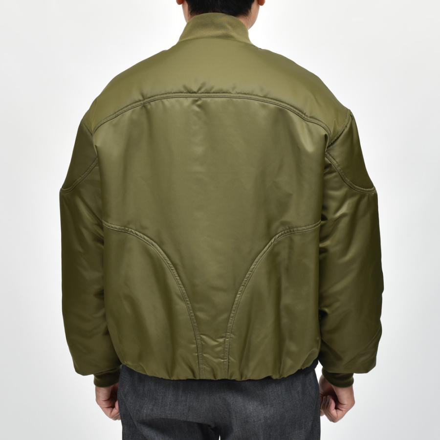 Bacon（ベーコン）W BOMBER TWILL ナイロンツイルパデットボマーブルゾン BACNUGIU480 14042401182の画像