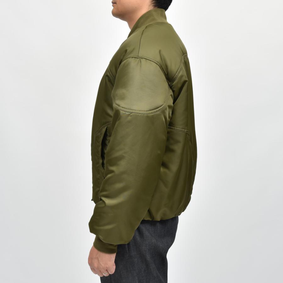 Bacon（ベーコン）W BOMBER TWILL ナイロンツイルパデットボマーブルゾン BACNUGIU480 14042401182の画像