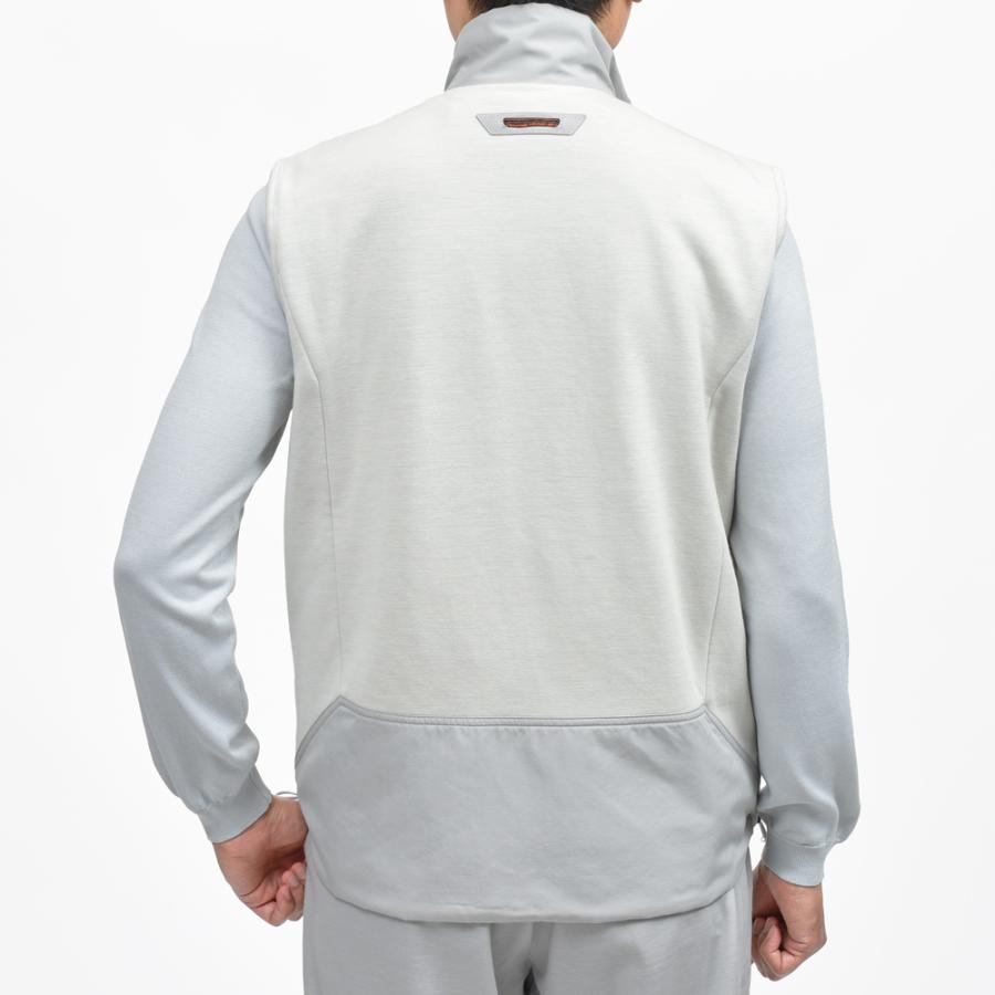SEASE（シーズ）PADDED EXPLORER VEST ウールジャージスタンドカラーパデッドベスト OV034TJ073 14051000039の画像