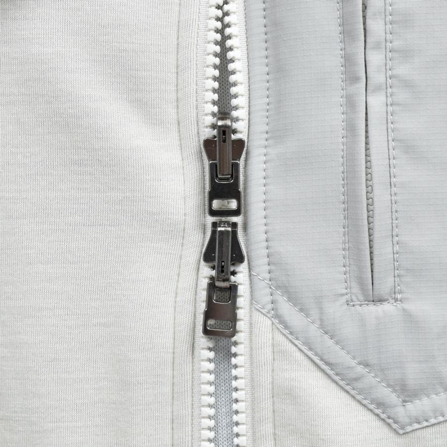 SEASE（シーズ）PADDED EXPLORER VEST ウールジャージスタンドカラーパデッドベスト OV034TJ073 14051000039の画像