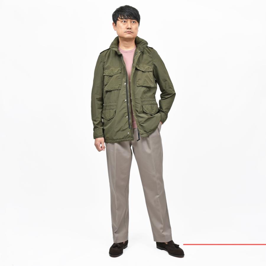 ASPESI（アスペジ）ガーメントダイポリエステルナイロンM-65フィールド