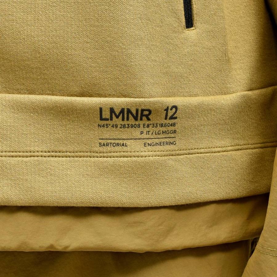Laminar（ラミナー）コットンジャージ×ナイロンタスランジップフーディー JC00019UL/56015 14051002132の画像