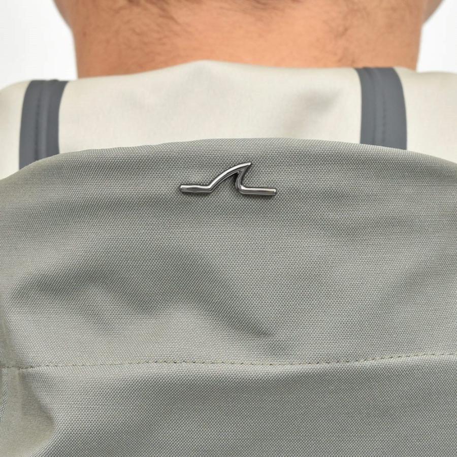 PAUL & SHARK（ポール アンド シャーク）Loro Piana Storm System ウォータープルーフウールナイロンジップフーディーブルゾン 25412440 14051003025の画像
