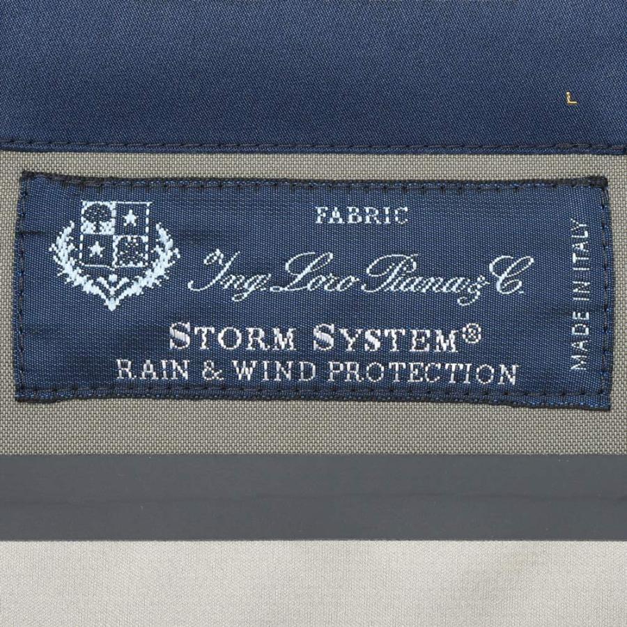PAUL & SHARK（ポール アンド シャーク）Loro Piana Storm System ウォータープルーフウールナイロンジップフーディーブルゾン 25412440 14051003025の画像