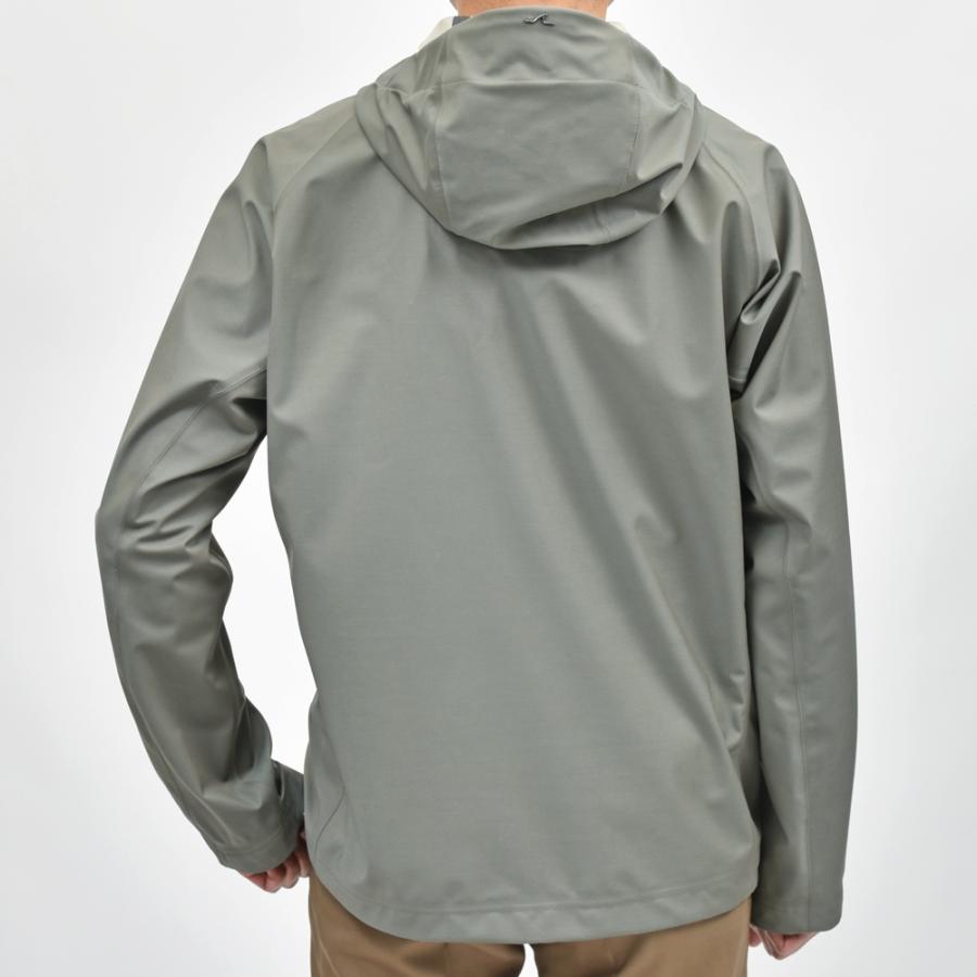 PAUL & SHARK（ポール アンド シャーク）Loro Piana Storm System ウォータープルーフウールナイロンジップフーディーブルゾン 25412440 14051003025の画像