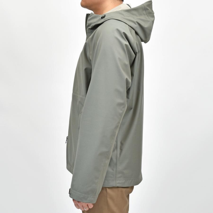 PAUL & SHARK（ポール アンド シャーク）Loro Piana Storm System ウォータープルーフウールナイロンジップフーディーブルゾン 25412440 14051003025の画像