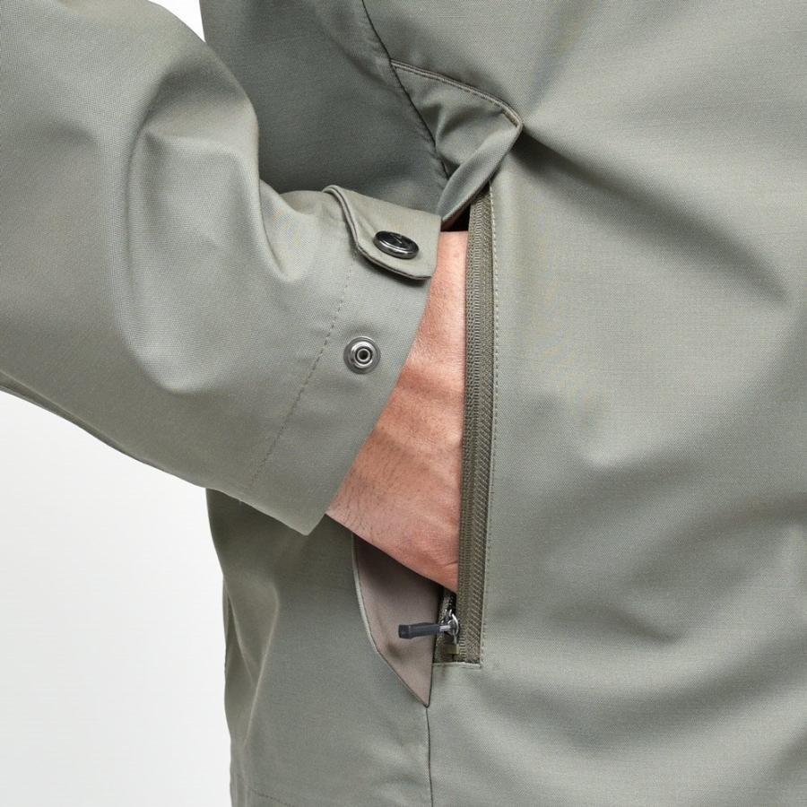 PAUL & SHARK（ポール アンド シャーク）Loro Piana Storm System ウォータープルーフウールナイロンジップフーディーブルゾン 25412440 14051003025の画像