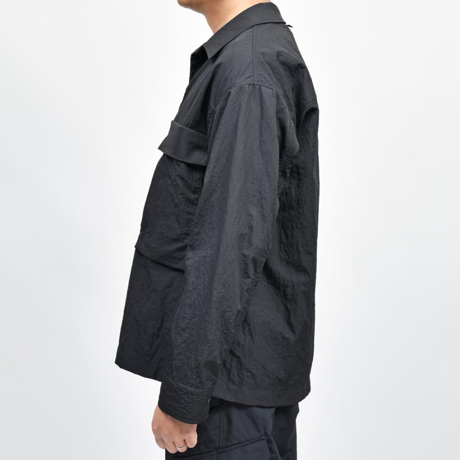Laminar（ラミナー）ウォーターレペレントナイロンユーティリティシャツジャケット CM00005UL/12827 14051003132の画像