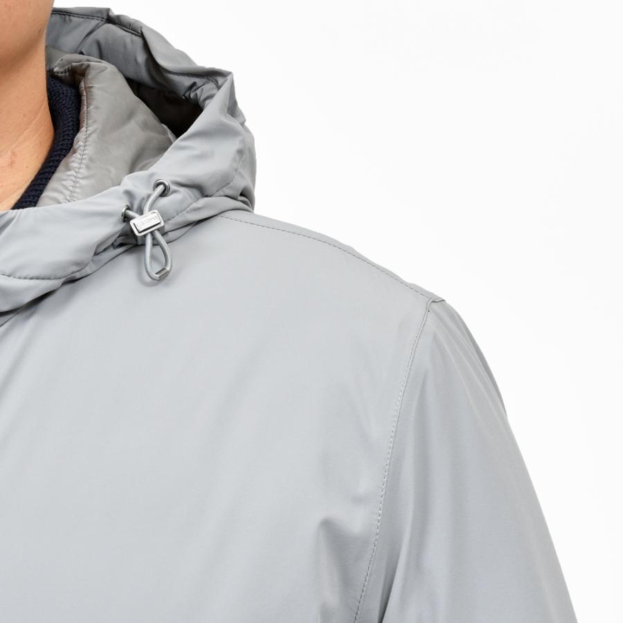 HERNO（ヘルノ）RESORTリゾート ストレッチナイロンパデッドフーディー