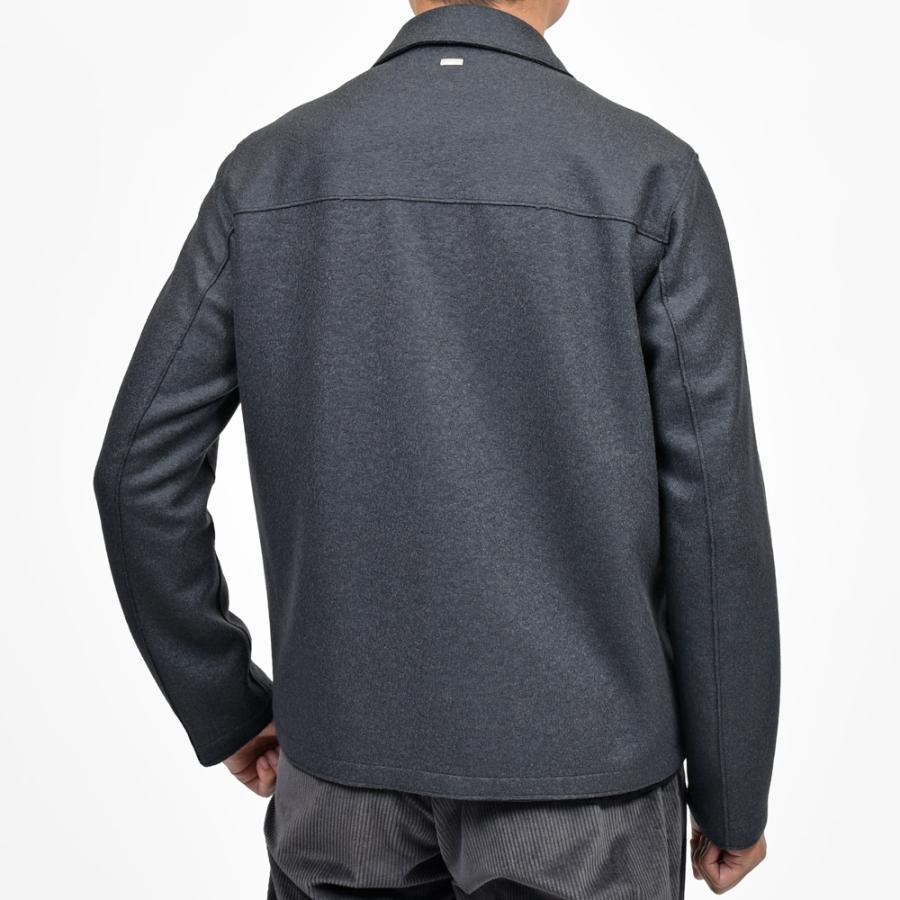 HERNO（ヘルノ）RESORTリゾート フェルテッドウールシャツブルゾン GI00090UR-33372 14052001132の画像