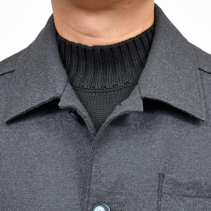 HERNO（ヘルノ）RESORTリゾート フェルテッドウールシャツブルゾン GI00090UR-33372 14052001132の画像