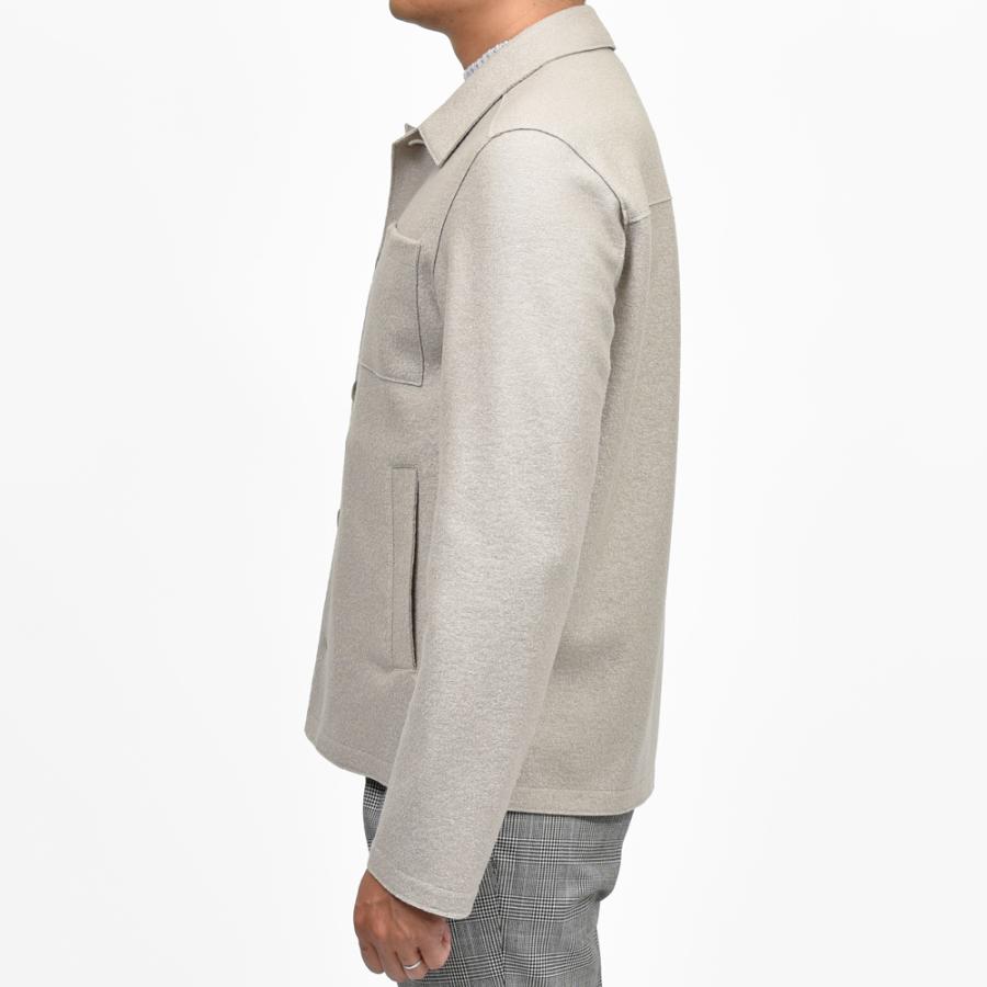 HERNO（ヘルノ）RESORTリゾート フェルテッドウールシャツブルゾン GI00090UR-33372 14052001132の画像