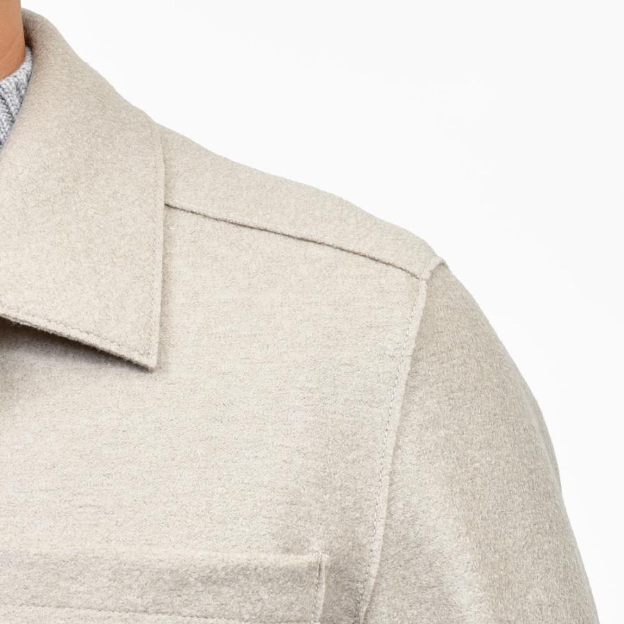 HERNO（ヘルノ）RESORTリゾート フェルテッドウールシャツブルゾン GI00090UR-33372 14052001132の画像