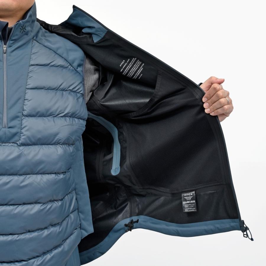 AYAQ（アヤック）ウォータープルーフ3レイヤーポリエステルジップブーディ―ブルゾン LONAK HARDSHELL JACKET LN-JK-M 14052001237の画像