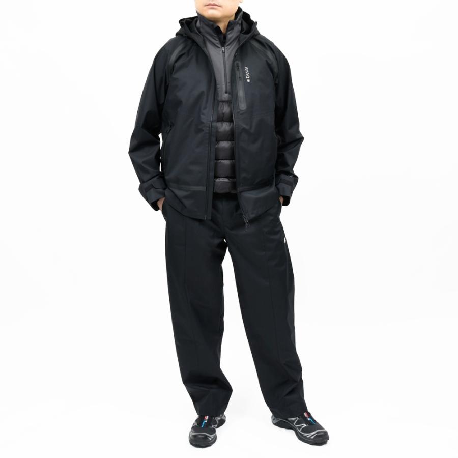 AYAQ（アヤック）ウォータープルーフ3レイヤーポリエステルジップブーディ―ブルゾン LONAK HARDSHELL JACKET LN-JK-M 14052001237の画像