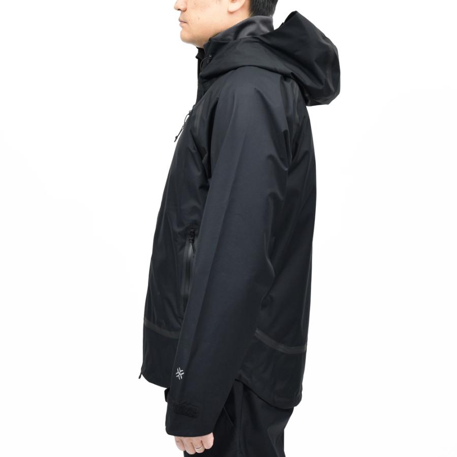 AYAQ（アヤック）ウォータープルーフ3レイヤーポリエステルジップブーディ―ブルゾン LONAK HARDSHELL JACKET LN-JK-M 14052001237の画像