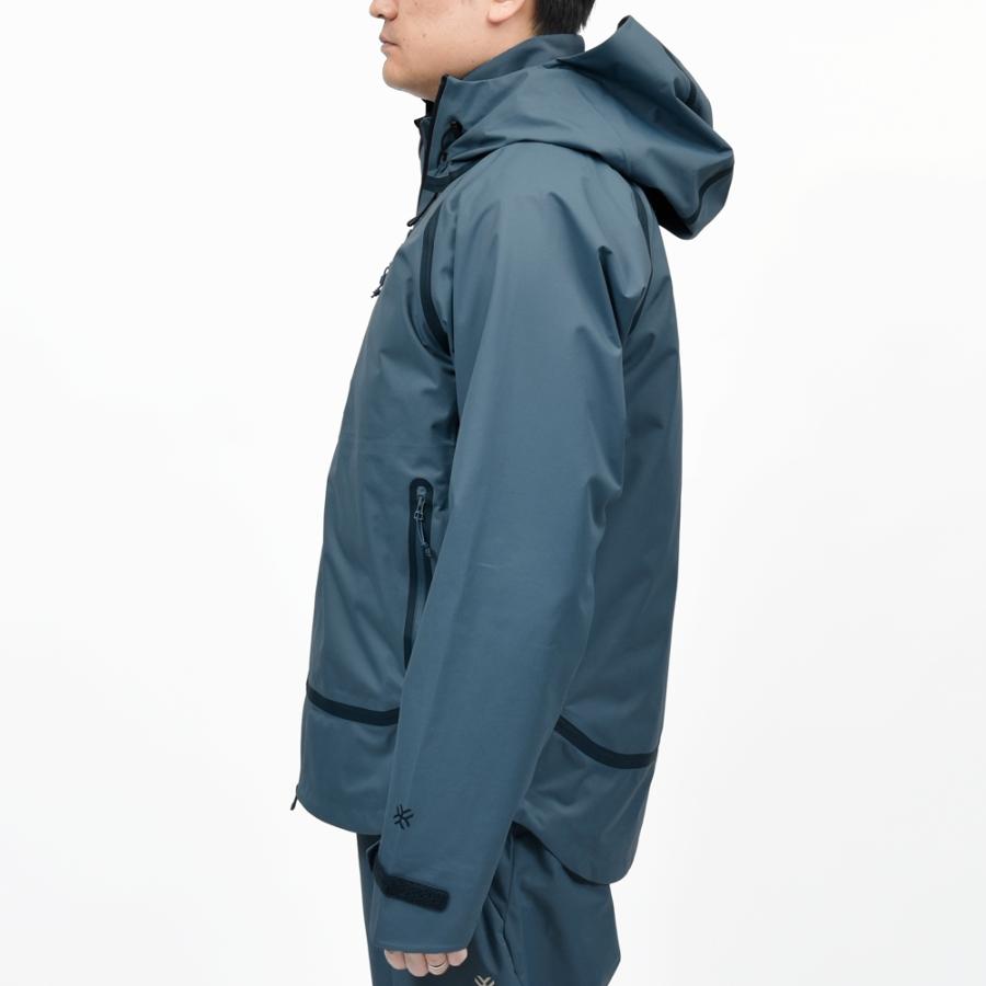 AYAQ（アヤック）ウォータープルーフ3レイヤーポリエステルジップブーディ―ブルゾン LONAK HARDSHELL JACKET LN-JK-M 14052001237の画像
