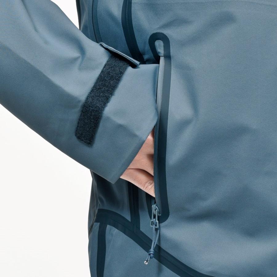 AYAQ（アヤック）ウォータープルーフ3レイヤーポリエステルジップブーディ―ブルゾン LONAK HARDSHELL JACKET LN-JK-M 14052001237の画像