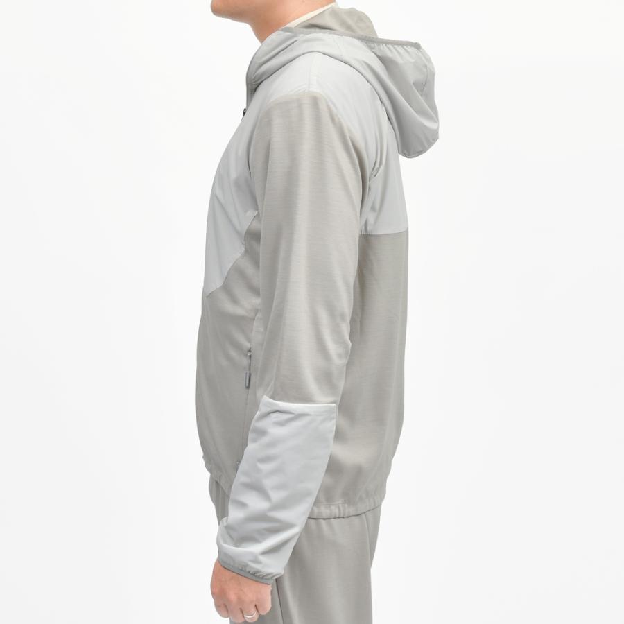 SEASE（シーズ）ZIPPED FOODIE HYBRID ウールジャージジップフーディー WH049TJ186 14052002039の画像