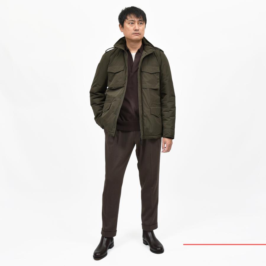 ASPESI（アスペジ）ウォーターレペレントポリエステルタフタパデッドM-65フィールドジャケット MINIFIELD VENTO/4I2I17G703 14052002109の画像