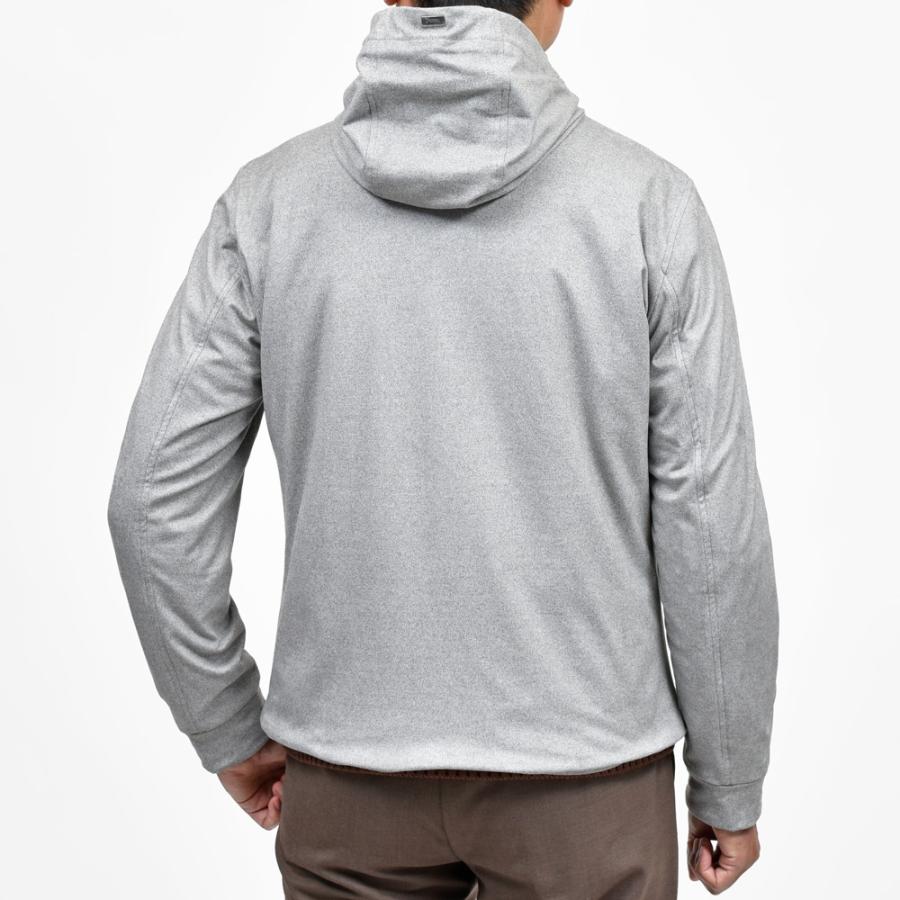 HERNO（ヘルノ）RESORTリゾート エコスエードフーディーブルゾン GI00083UR-12729S 14052002132の画像