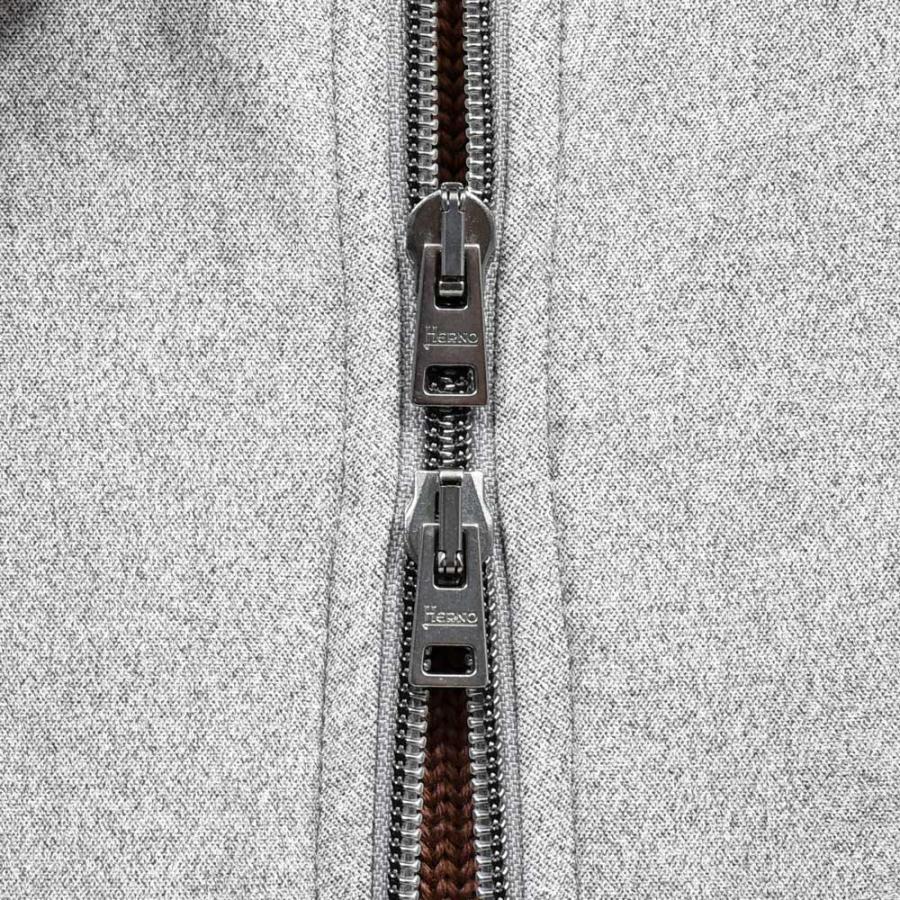 HERNO（ヘルノ）RESORTリゾート エコスエードフーディーブルゾン GI00083UR-12729S 14052002132の画像