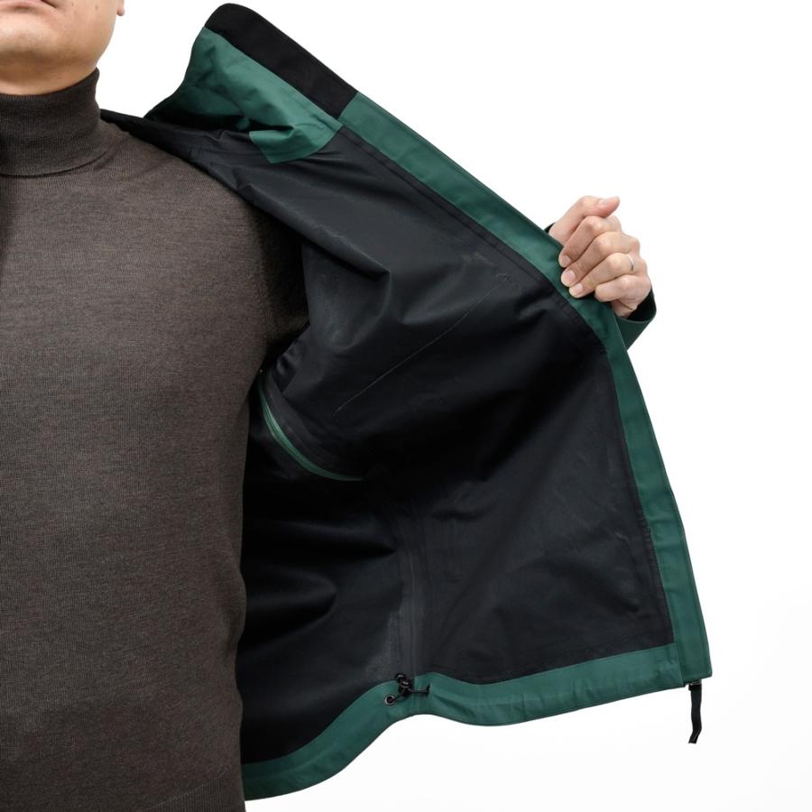 AYAQ（アヤック）ウォータープルーフ3レイヤーポリエステルフーディーブルゾン SKORA HARDSHELL JACKET SK-JK-M 14052002237の画像