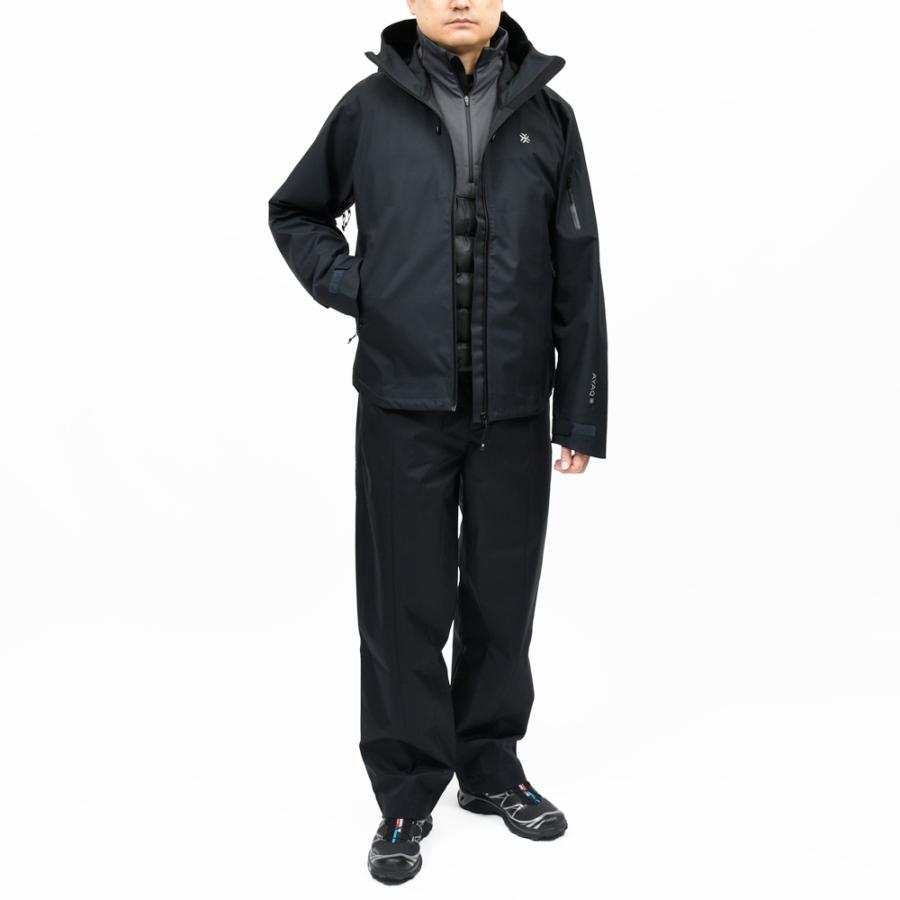 AYAQ（アヤック）ウォータープルーフ3レイヤーポリエステルフーディーブルゾン SKORA HARDSHELL JACKET SK-JK-M 14052002237の画像