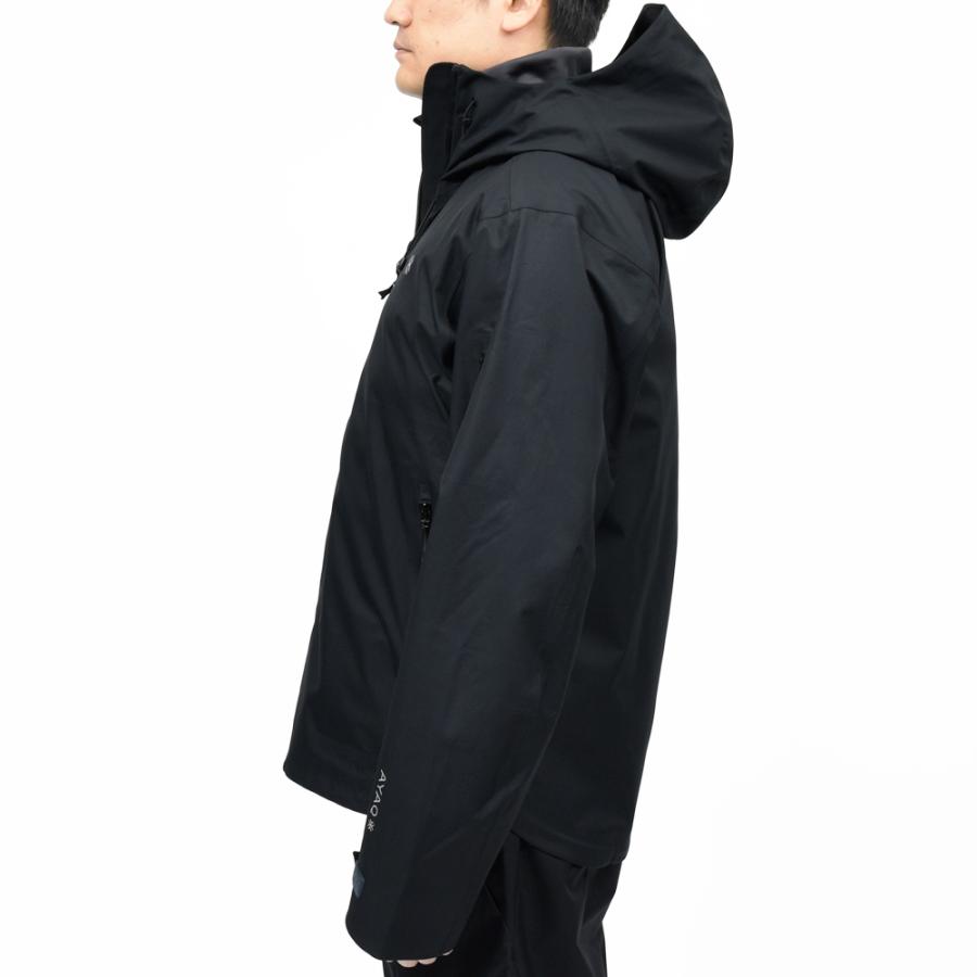 AYAQ（アヤック）ウォータープルーフ3レイヤーポリエステルフーディーブルゾン SKORA HARDSHELL JACKET SK-JK-M 14052002237の画像