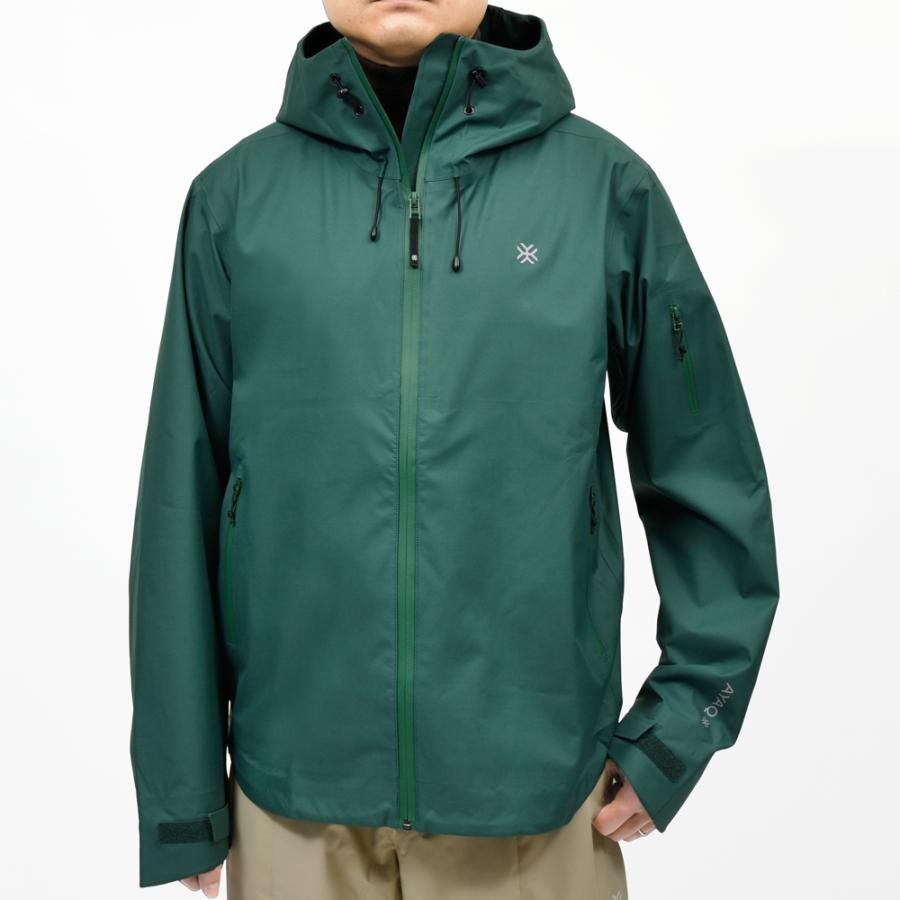 AYAQ（アヤック）ウォータープルーフ3レイヤーポリエステルフーディーブルゾン SKORA HARDSHELL JACKET SK-JK-M 14052002237の画像