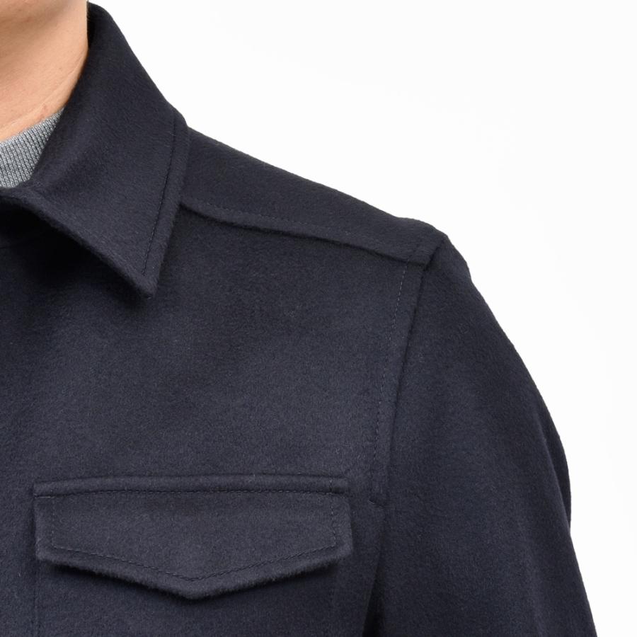 HERNO（ヘルノ）ウールカシミアフランネルシャツブルゾン GI000312U-33318 14052005132の画像