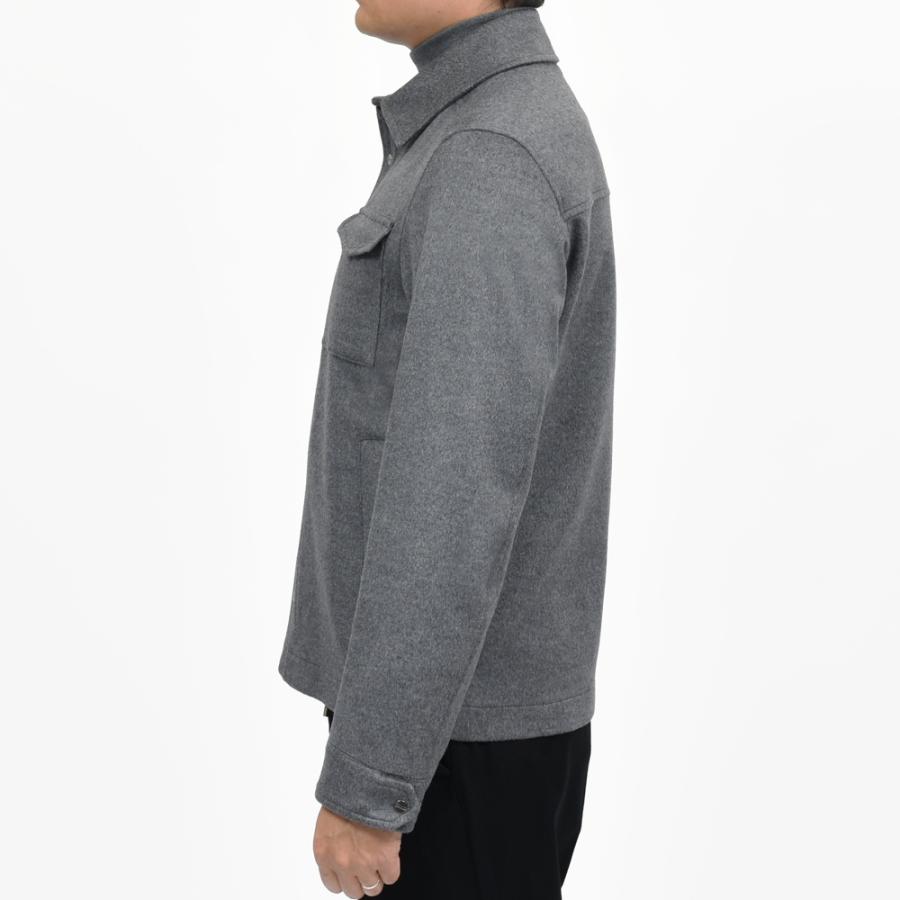 HERNO（ヘルノ）ウールカシミアフランネルシャツブルゾン GI000312U-33318 14052005132の画像