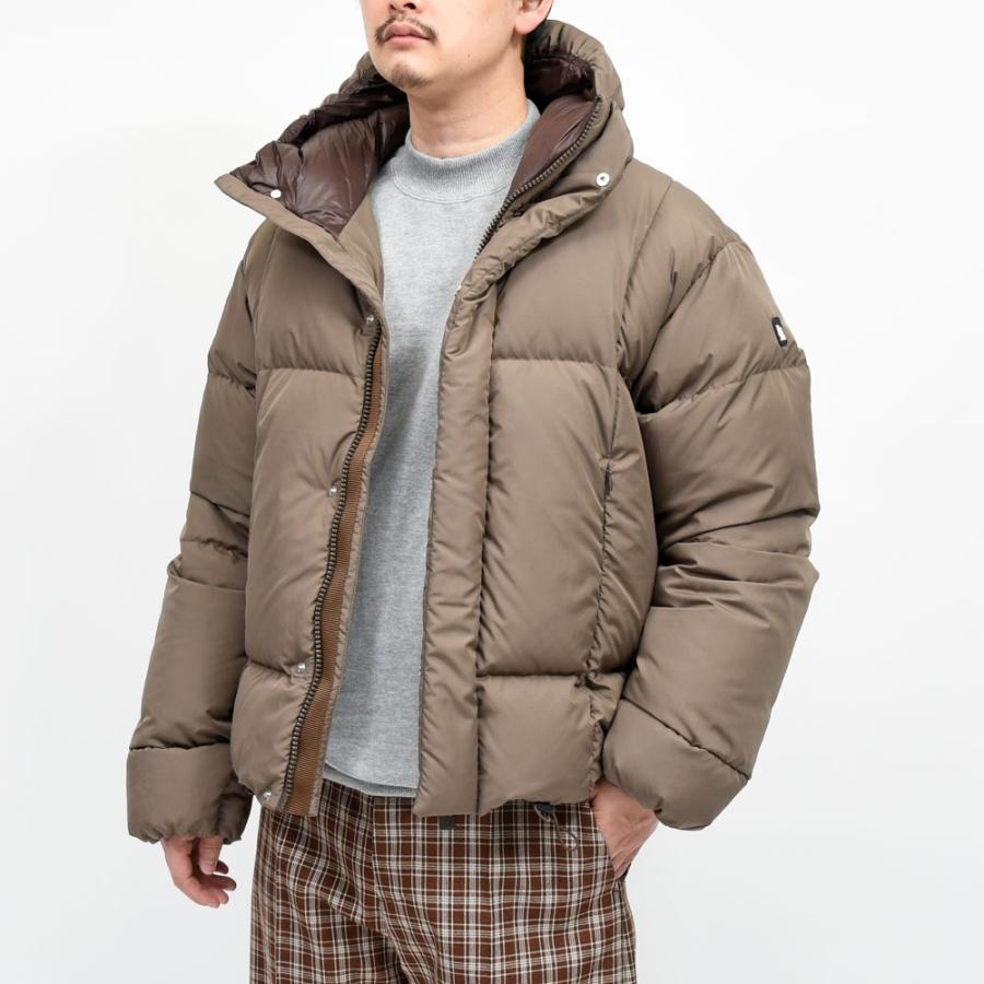 Bacon（ベーコン）M OAK’S ポリエステルフーデッドダウンジャケット BACPIGIA592 14052400182の画像